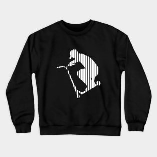 Scooter deck grab Crewneck Sweatshirt